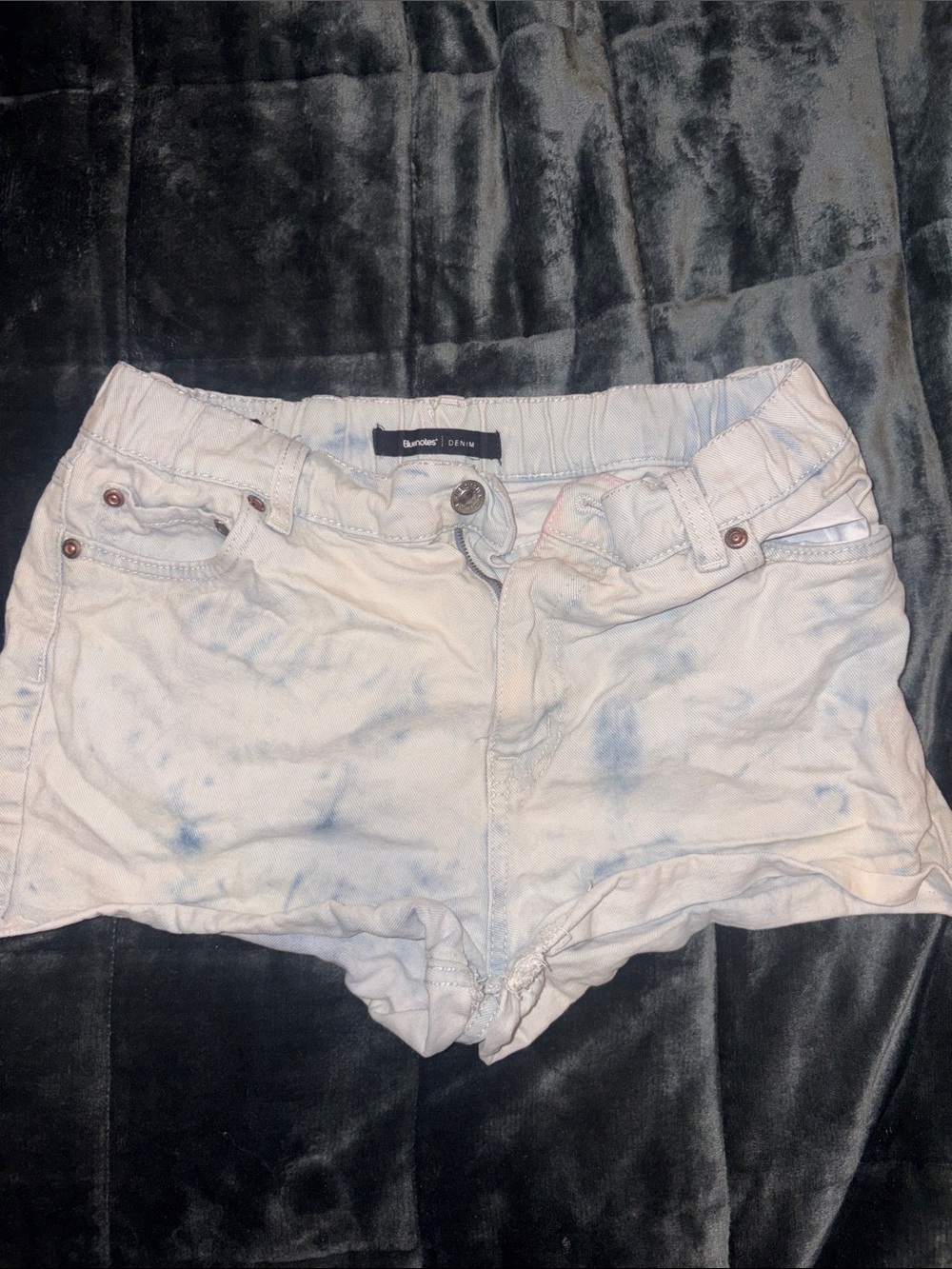 Bluenotes Light Blue Tie-Dye Women’s Denim Shorts